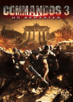 Commandos 3 HD Remaster (PC, 2022, Nur der Steam Key Download Code) Keine DVD