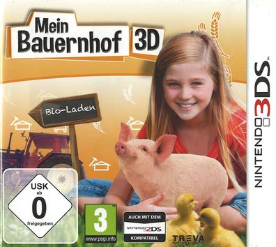 Mein Bauernhof 3D Nintendo 3DS 2DS - Ausführung: mit OVP & Anleitung