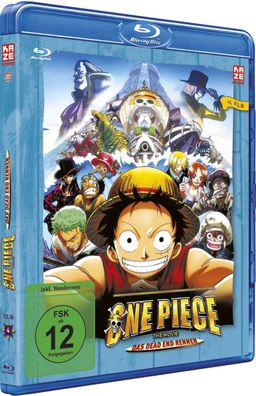 One Piece - 4. Film: Das Dead End Rennen - Blu-Ray - NEU