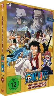 One Piece - 8. Film: Abenteuer in Alabasta, Die Wüstenprinzessin - DVD - NEU