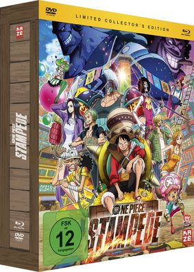One Piece - Film - Stampede - Limited Collector´s Edition - DVD + Blu-Ray - NEU