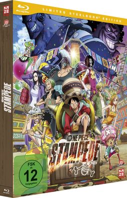 One Piece - Film - Stampede - Limited Steelbook Edition - Blu-Ray - NEU