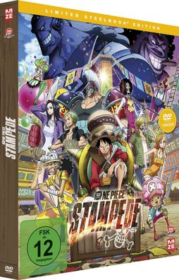 One Piece - Film - Stampede - Limited Steelbook Edition - DVD - NEU