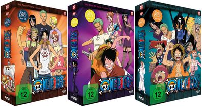 One Piece - TV Serie - Box 10-12 - Episoden 295-390 - DVD - NEU