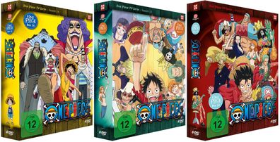 One Piece - TV Serie - Box 16-18 - Episoden 490-573 - DVD - NEU