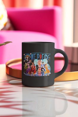 Kaffeetasse Funny One Piece whole Piraten Crew Familie Anime