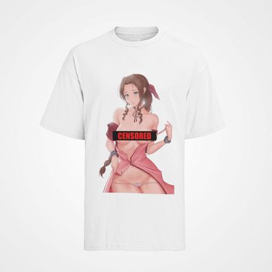 Herren T-Shirt Bio Baumwolle Sexy Sweet Aerith Gainsborough – Final Fantasy