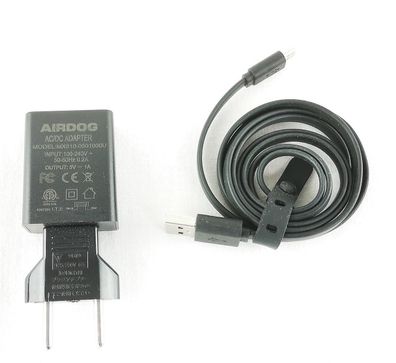 AirDog Netzteil mit Ladekabel AC/ DC Adapter