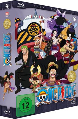 One Piece - TV Serie - Box 34 - Episoden 976-1000 - Blu-Ray - NEU