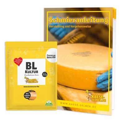 BL Kultur Rotschmierkäse 30g Käse selber machen Reifekultur Reifung Käse reifen