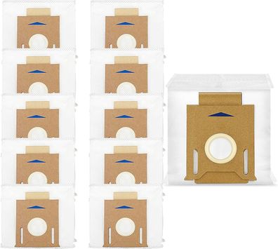 10 Staubbeutel für Zubehör für Ecovacs DEEBOT T8, Roboter-Kehrsauger