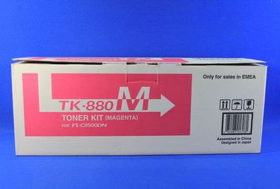 Kyocera TK-880M Toner Magenta 1T02KABNL0 -B