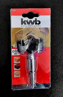KWB Forstnerbohrer 50 mm Holzbohrer Astlochbohrer Art. Nr. 706050