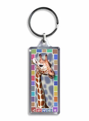 3D Schlüsselanhänger Giraffe