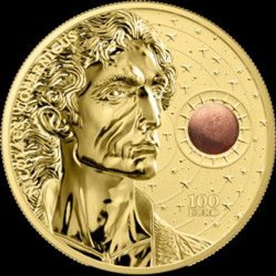 Original 100 euro 2023 Malta Kopernikus Copernicus 1 Unze Gold 9999er - nur 200