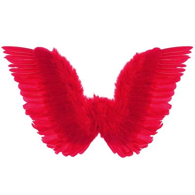 Rote Federflügel