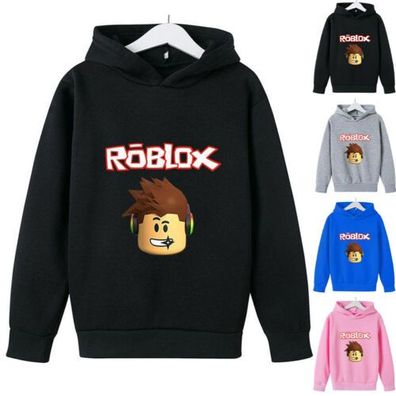 Kinder neu Fruhling und Herbst Cartoon niedlicher Kopf bedruckt Hoodie Pullover Pull