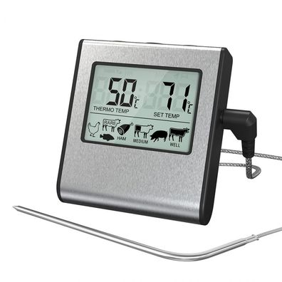 Digitales Bratenthermometer Ofenthermometer Fleischthermometer