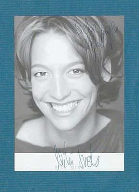 Niki Greb (Schauspielerin ) - persönlich signiert