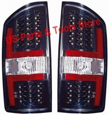 Dodge Ram LED Rückleuchten 2002 - 2006 PAAR schwarz klar 02 05 06 2005 2003 03