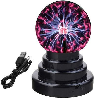 Magische Plasmakugel Plasma Ball Leucht Tragbare Ball Elektrostatische Kugel