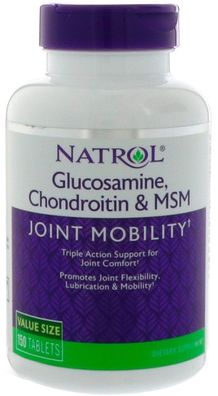 Glucosamine Chondroitin MSM - 150 tabs