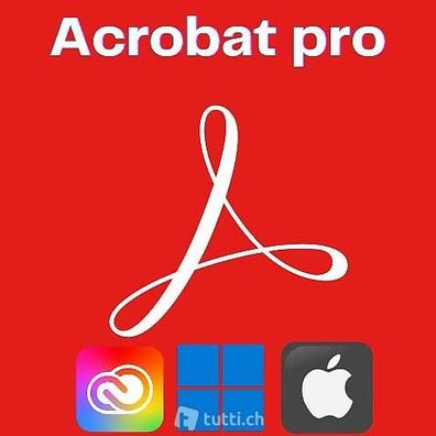 Acrobat Pro 2023 12x-Abonnement Mac