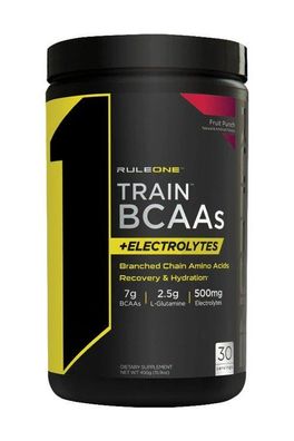 Train BCAAs + Electrolytes, Fruit Punch - 450g