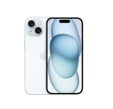 Apple iPhone 15 - 128GB - Blau inkl. Silikon Case & Schutzglas