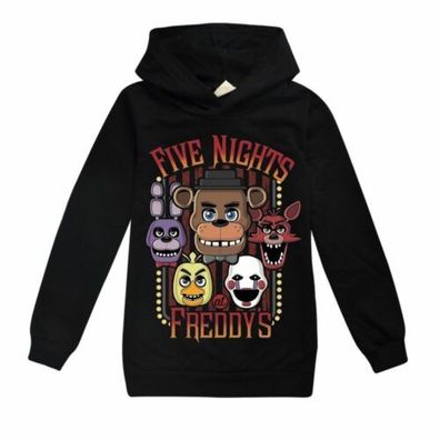 Neu Kinderkleidung Junge FNAF Five Night At Freddys Sweatshirt Hoodies Cartoon Tops