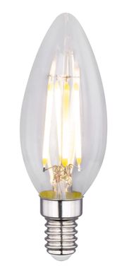 Globo LED Leuchtmittel 2er VE E14 400lm 3000K 4W warmweiss 3,5x9,8cm