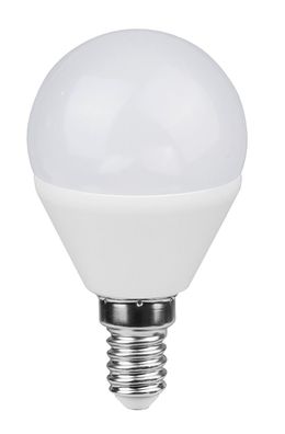Globo LED Leuchtmittel E14 400lm 4000K 5W neutralweiss dimmbar 4,5x8cm