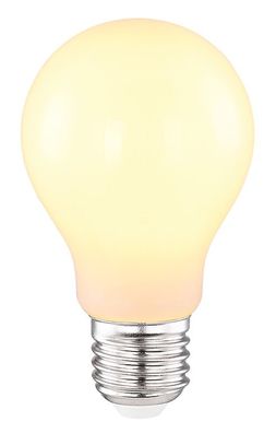 Globo LED Leuchtmittel E27 650lm 2700K 6W warmweiss dimmbar 6x10,6cm