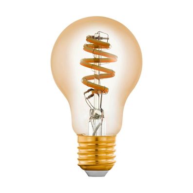 EGLO Connect E27 A60 LED Leuchtmittel 400lm 4,9W 360° 2200-6500K amber 60x105mm App S