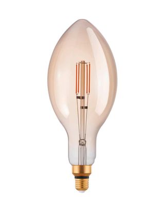 EGLO E27 E140 LED Leuchtmittel 470lm 4,5W 360° 2200K extra-warmweiss amber 140x340mm