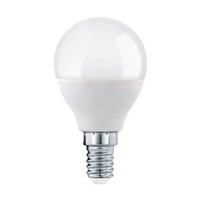 EGLO E14 P45 LED Leuchtmittel 806lm 7,5W 360° 3000K warmweiss opal 46x90mm dimmbar