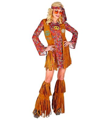 Hippie Kostüm 4-tlg.