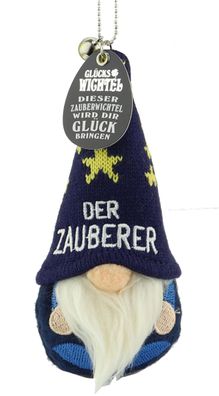 H&H Glücksbringer Maskottchen-Ich bring Dir Glück-Glückswichtel Zauberer