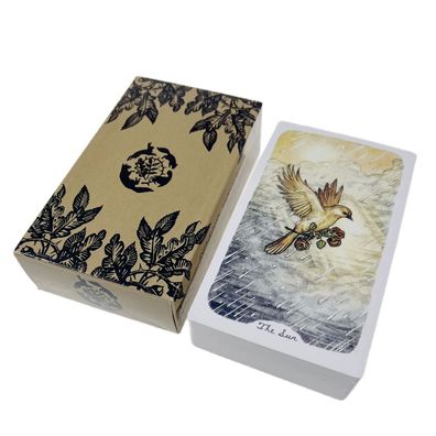 Oak,  Ash & Thorn Oracle Tarot Card Cartoon Oracle Tarot Card Divination card