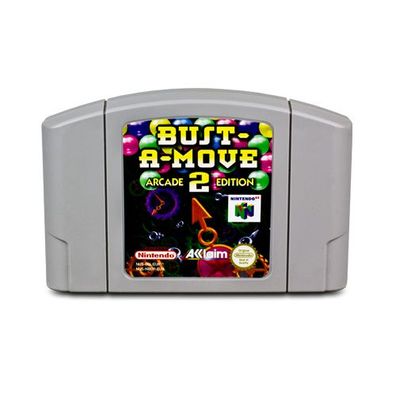 N64 Spiel Bust-A-Move 2 Arcade Edition