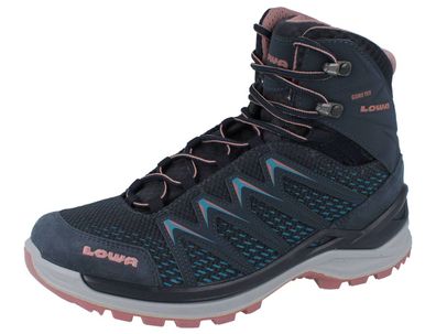 LOWA Innox Pro GTX Mid Ws Damen Outdoor Trekkingschuhe Wanderschuhe blau