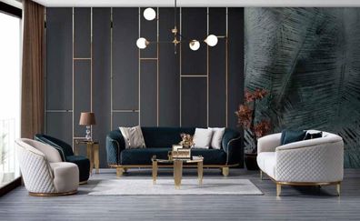 Dreisitzer-Sofa Luxus-Sofa Sofa für Wohnzimmer Bequemes Sofa Modern Stil