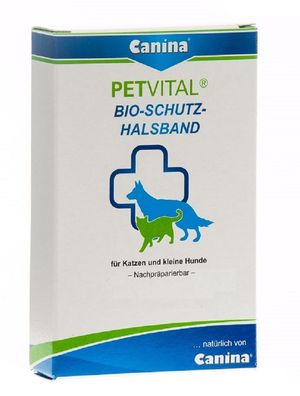 Canina ? Petvital Bio-Schutz-Halsband klein 35 cm ? für Katzen und kleine Hunde