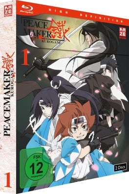 Peacemaker Kurogane - Vol.1 - Episoden 1-12 - Blu-Ray - NEU