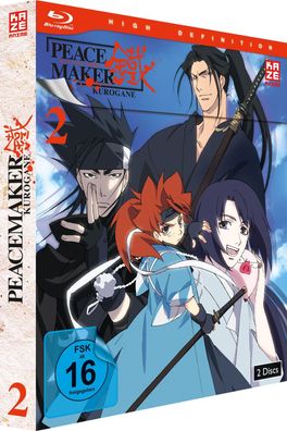 Peacemaker Kurogane - Vol.2 - Episoden 13-24 - Blu-Ray - NEU