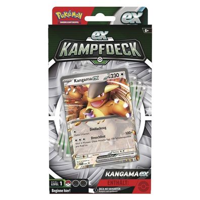 Kangama-EX Kampfdeck | 60 Karten | Pokemon Sammel-Karten deutsch