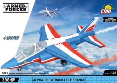 Cobi 5841 - Armed Forces - Alpha Jet Patrouille de France - Neu