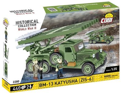 Cobi 2280 - Historical Collection - World War II - BM-13 Katyusha (ZIS-6) - Neu