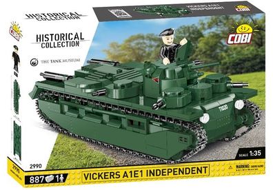 Cobi 2990 - Historical Collection - The Tank Museum - Vickers A1E1 Independent