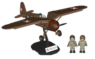 Cobi 5742 - Historical Collection - Worls War II - PZL P-11C - Neu